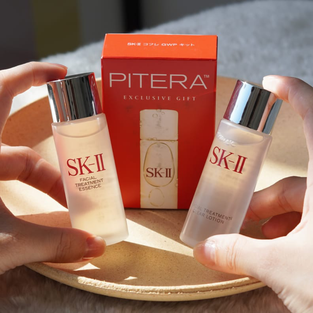 SK-II Exclusive Gift (Facial Treatment Clear Lotion 30ml + Facial Treatment Essence 30ml),SK-II Exclusive Gift (Essence + Lotion) 30ml, Facial Treatment Clear Lotion,Facial Treatment Essence, SK-II